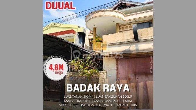 Rumah 2lt DIJALAN RAYA BADAK,Semarang Timur, 1