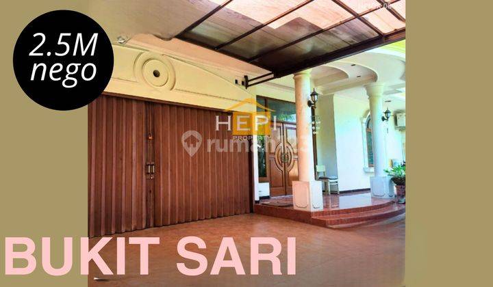 Rumah 1 Lt Di BUKIT SARI, Siap Pakai,Jalan Depan Datar 1