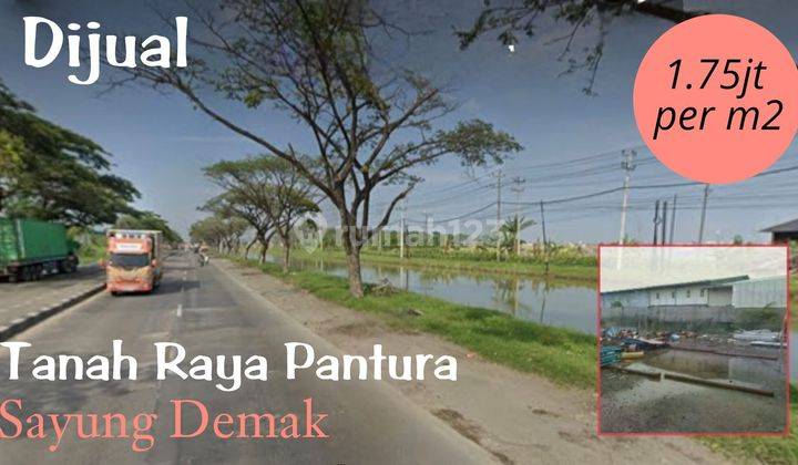 Tanah INDUSTRI DI RAYA PANTURA,Sayung Demak 1