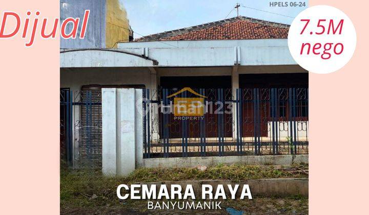 JUAL Rumah ORIENTASI TANAH di JALAN CEMARA RAYA,Banyumanik 1