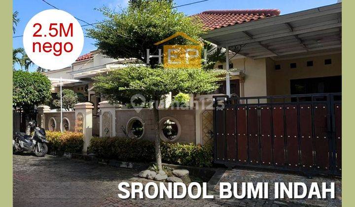 Rumah BAGUS Dan FURNISH  Di SRONDOL BUMI INDAH  1