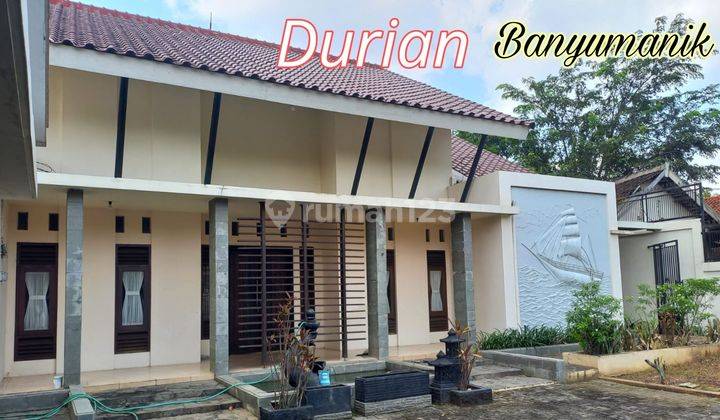 Rumah 2Lt , Di Durian Banyumanik, Mewah 2