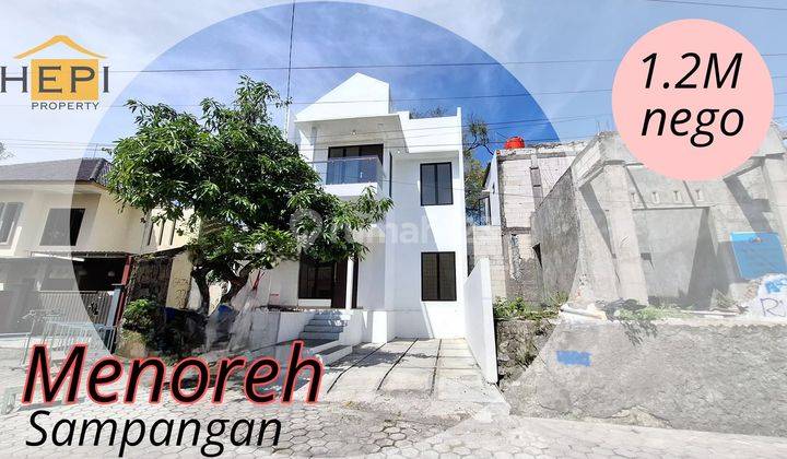 Rumah Baru 2Lt ,Lokasi 100m Dari MENOREH RAYA 1