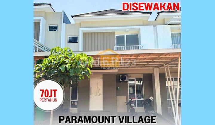 Rumah 2Lt Semi Furnish di Paramount Village  1