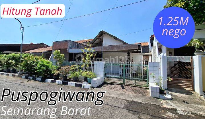 Rumah Lama HITUNG TANAH Di PUSPOGIWANG Dalam 1