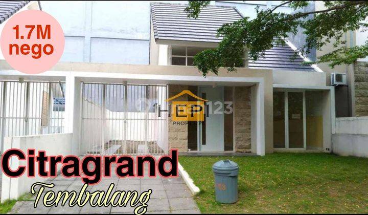 Rumah Di CITRAGRAND TEMBALANG,Siap Pakai 1