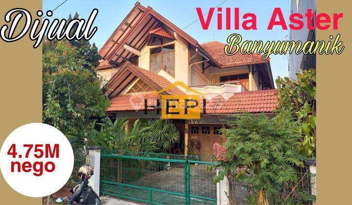 Rumah Hook 2Lt Di VILLA ASTER,Lokasi Jalan Besar 1