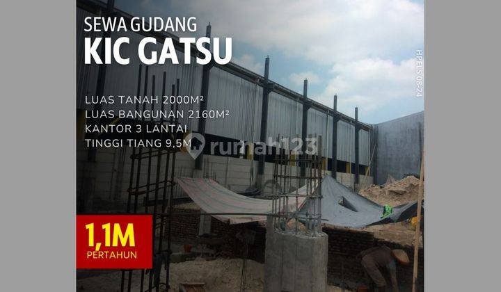 Gudang Baru Di KIC GATOT SUBROTO ,Ready Nov 2024 1