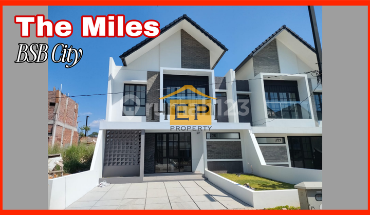 Rumah Baru 2lt Di Miles Bsb City Siap Pakai 1