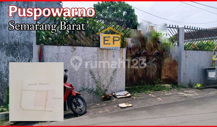 Tanah Jln Raya Puspowarno ,50m Ke Jln Pamularsih 1