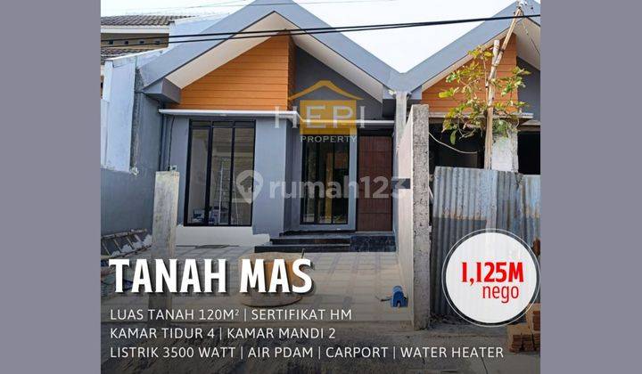 Rumah Baru Di Tanah Mas, Siap Pakai,bebas Banjir 1