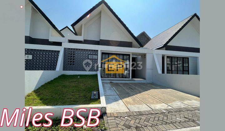 Rumah Baru DI BSB Cluster MILES, Siap PAKAI 1