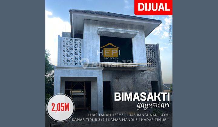 Rumah Baru 2lt Di Semarang Timur,dekat Kota 1