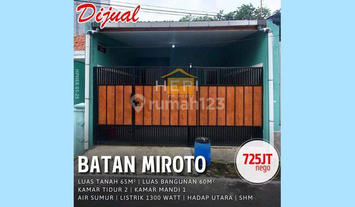 Rumah Tengah Kota Siap Pakai Bebas Banjir 1