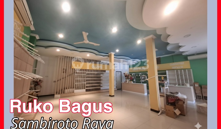 Beautiful 3-Story Connected Shophouse on Sambiroto Raya Ready for Occupancy 1