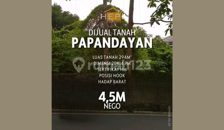 Land in Papandayan Raya Ready to Build 1
