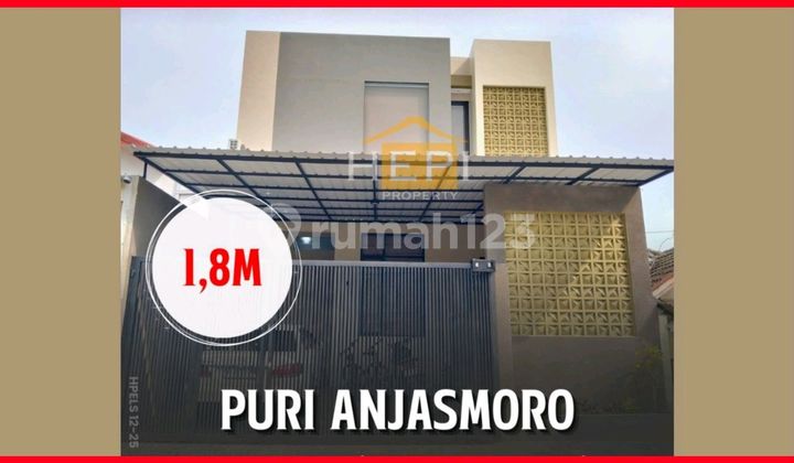 Rumah Cantik 2lt Di Puri Anjasmoro Siap Pakai 1