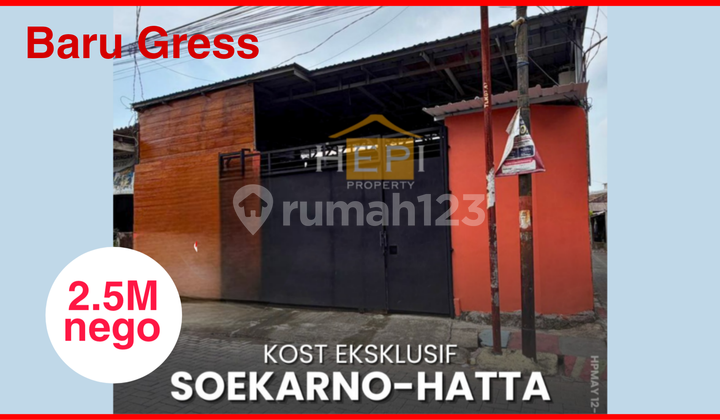 Rumah Kos Mewah Baru Di Arteri Sukarno Hatta 