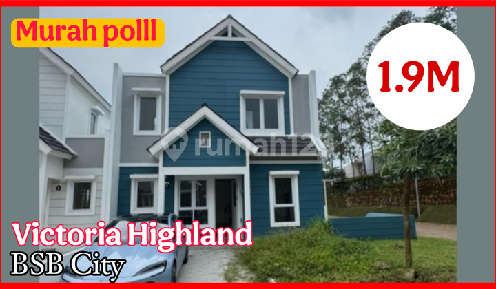 Rumah Murah Hook Bagus Semi Furnish di Victoria Highland 1