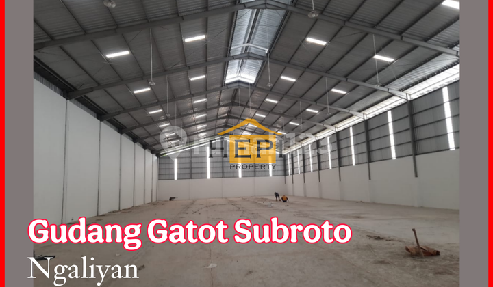 New Warehouse in Kic Gatot Subroto with Spacious Parking 1