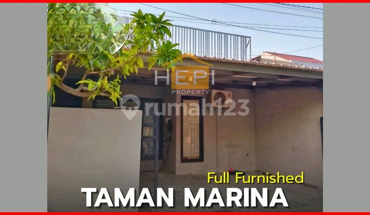 Rumah Full Furnish Di Taman Marina Dekat Binus 1