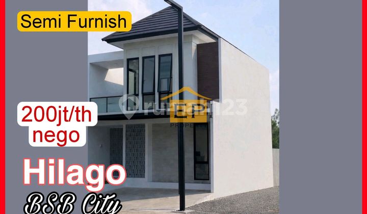 New 2-Story Semi-Furnished House in Hilago, Bsb City 1