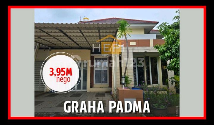 1-Story Furnished House in Graha Padma Spacious Garden 1