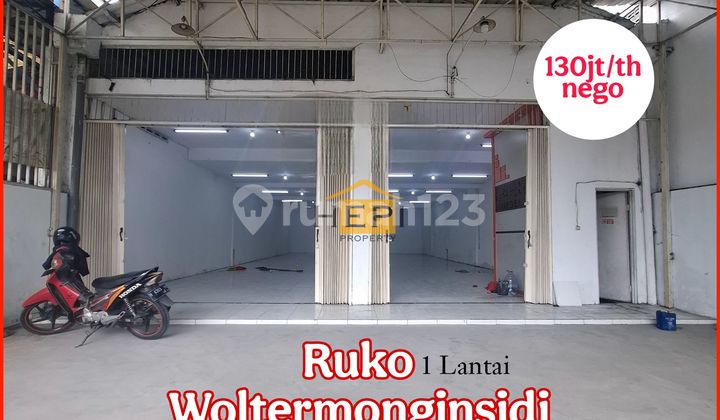 Ruko 1lt Di Woltermonginsidi, Siap Untuk Gudang 2