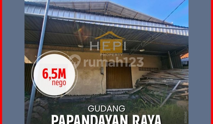 Gudang Kecil Dekat Kota di Papandayan Raya 1