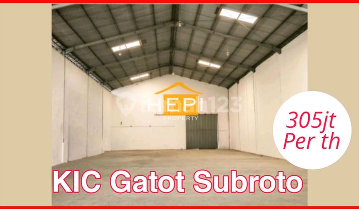 Ready-to-Use Affordable Warehouse in Gatot Subroto 2