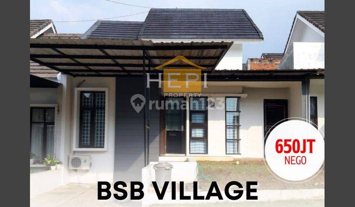 Rumah Di BSB Village Cangkiran Mijen,Siap pakai 1