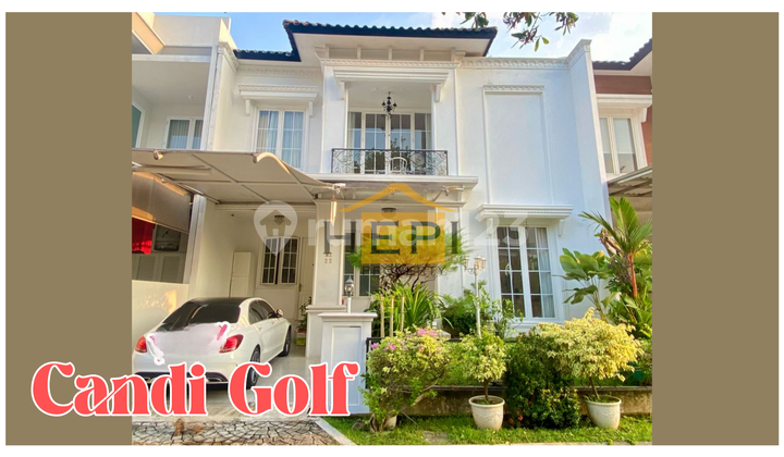 Rumah 2lt Bagus Semi Furnish Di Candi Golf 1