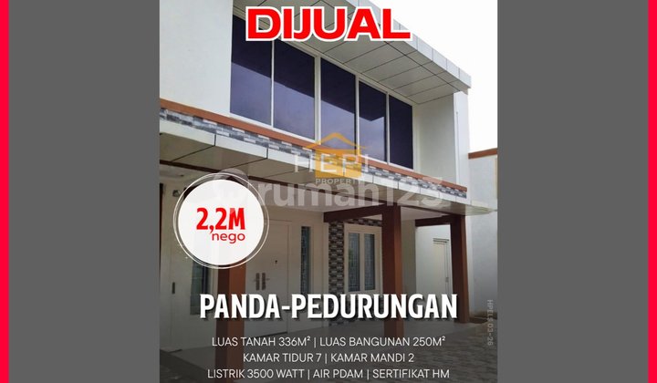 Rumah Bagus di Pedurungan Jl Panda Siap Pakai