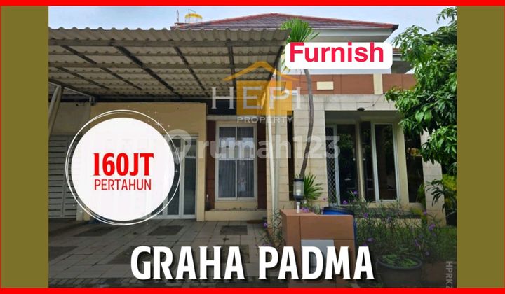 1-Story Furnished House in Graha Padma Near Karangturi