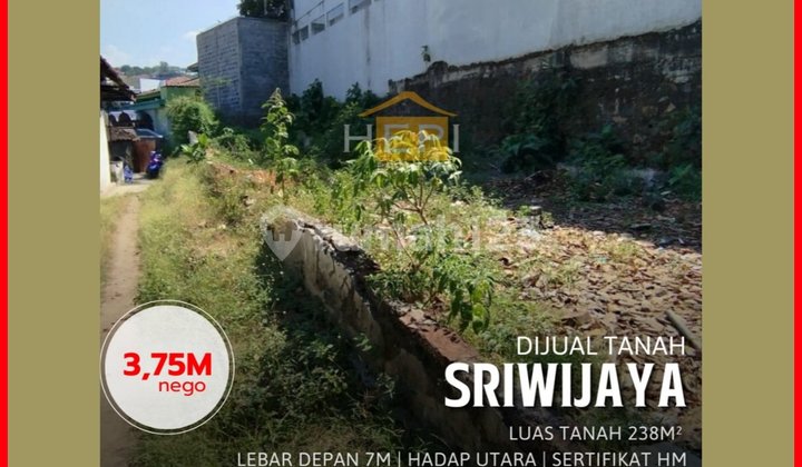 Tanah di Sriwijaya Tengah Kota Siap Bangun 1