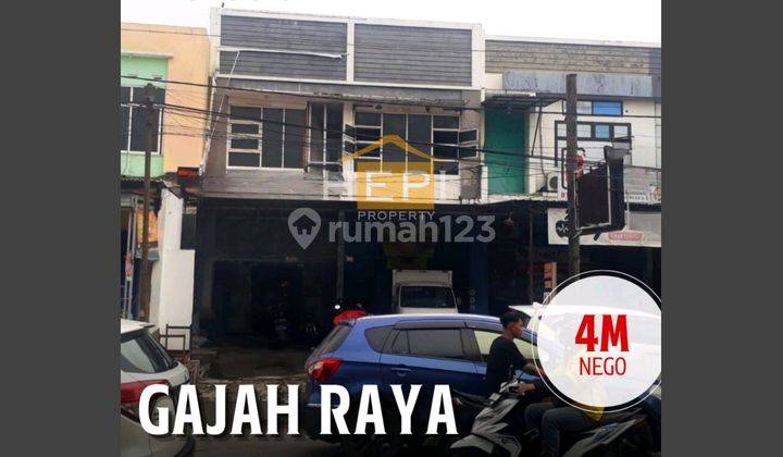 Ruko Jejer 2 Di Gajah Raya 2lt Siap Pakai 1