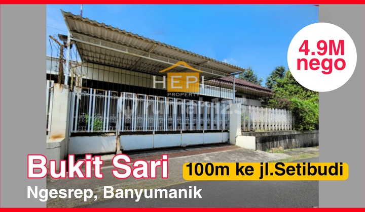 Rumah Hitung Tanah Di Bukit Sari Area Depan 