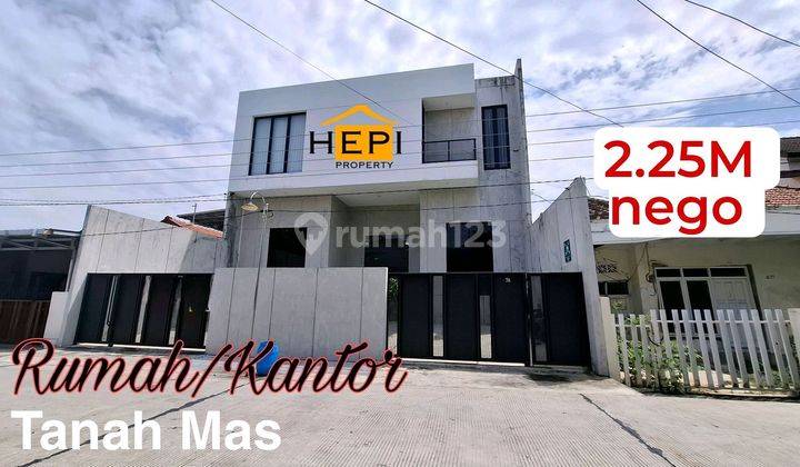 Rumah/kantor Di Tanah Mas 100m Ke Hasanudin Raya 1