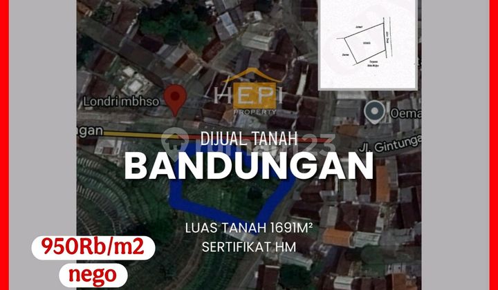 Tanah Siap Bangun Utk Villa Dekat Susan Spa 1