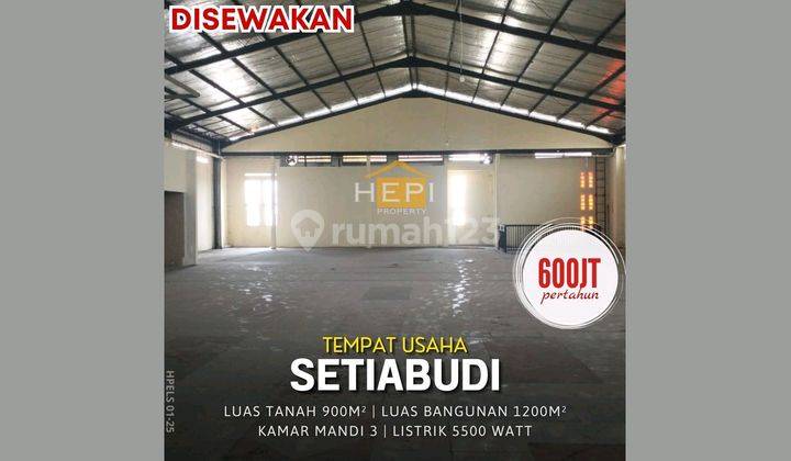 Ruang Usaha/ Warehouse Di Jalan Utama Banyumanikseti 1