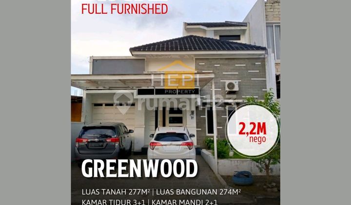 Rumah Full Furnish Di Perumahan Greenwood Gunungpati 1