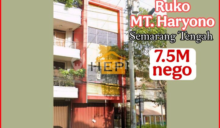 Ruko 3Lt di Mt Haryono Dekat Simpanglima 1