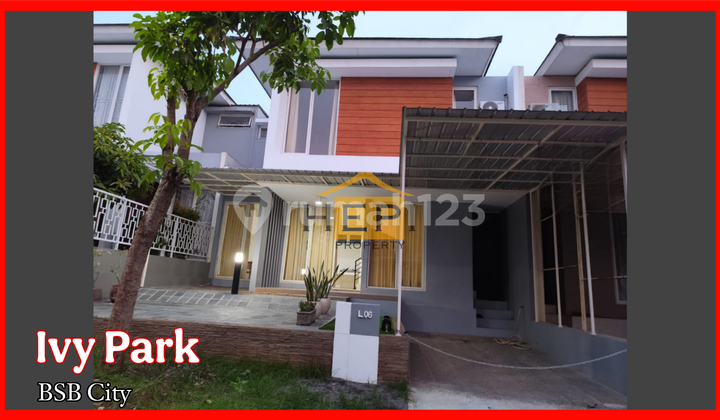 Rumah Furnish 2lt Bagus Di Ivy Park Bsb City 1