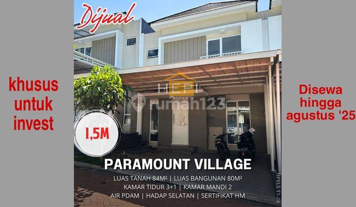 Rumah 2 Lt Di Paramount Village, Manyaran  1