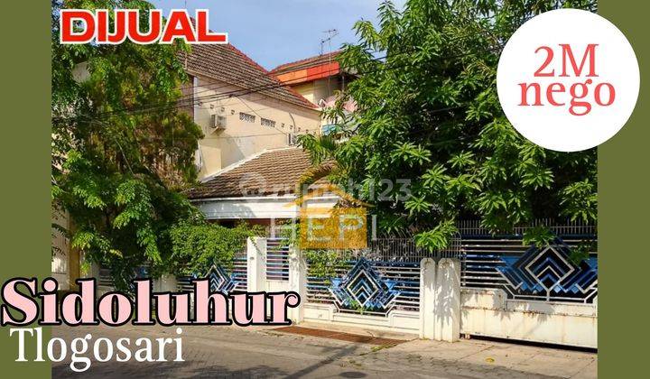 Rumah Di Tlogosari, Lokasi Jln Depan Lebar 1