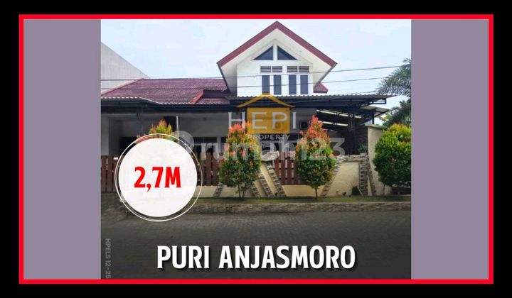 Rumah 2lt Di Puri Anjasmoro Dekat Bandara 1