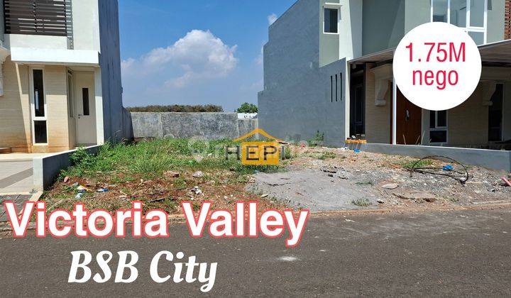 Tanah Di BSB Victoria Valley, Jalan Depan Lebar 1