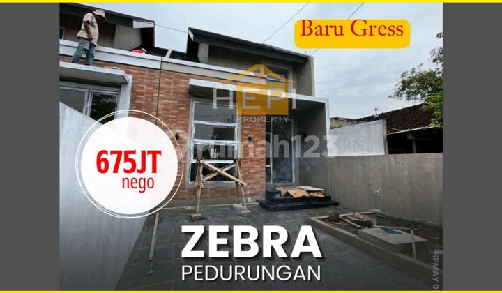 Rumah Baru Murah di Jl. Zebra Pedurungan 1