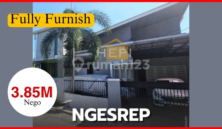 Rumah Cantik Full Furnish di Ngesrep Dekat Undip 1
