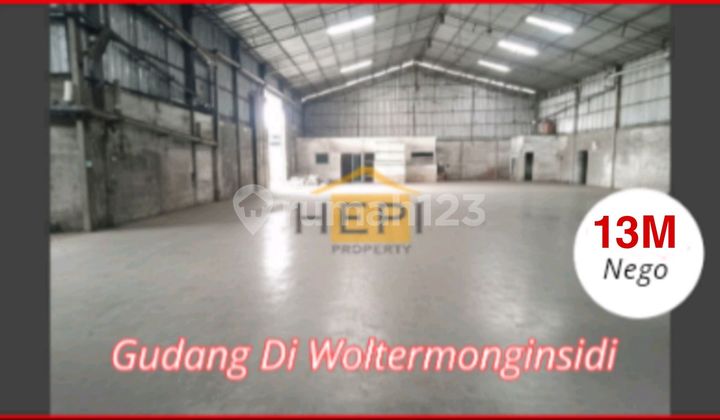 Gudang Murah Dekat Kota di Woltermonginsidi Pedurungan 1